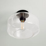 Clear Glass Shade Ceiling Light