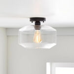 Clear Glass Shade Ceiling Light