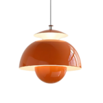 LumiAura Orb Pendant Lamp Orange