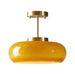 Modern Scandinavian Ceiling Lamp Yellow