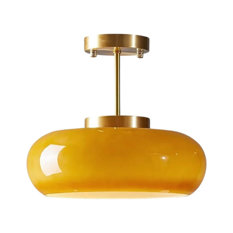 Modern Scandinavian Ceiling Lamp Yellow