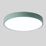 LumaRing Flush Mount Ceiling Light Green