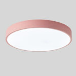 LumaRing Flush Mount Ceiling Light Pink