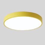 LumaRing Flush Mount Ceiling Light Yellow