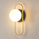 Modern Minimalist Wall Lamp Black